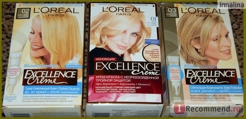 Краска для волос L'OREAL EXCELLENCE Creme Стойкая фото