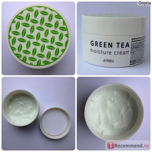 Крем для лица A'pieu Green tea moisture cream фото