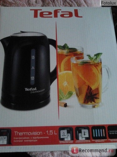 Чайник Tefal KO 410 Thermovision фото