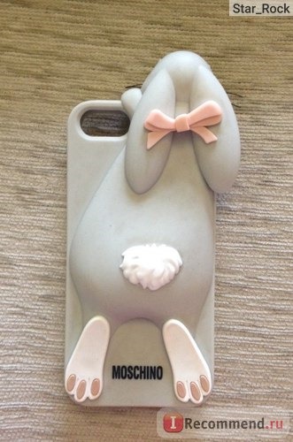 Moschino Чехол Violetta Rabbit для iPhone 5S/5 фото