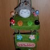 Totoro Style Suspended Roll Type Tissue Box Towel Tube Tissue Holder Napkin Bins for Home Use FTY-97648 фото