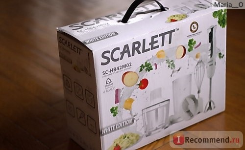 Блендер SCARLETT SC-HB42M02? фото