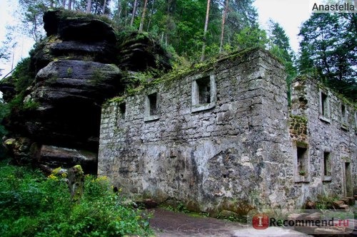 Национальный парк Чешская Швейцария. 