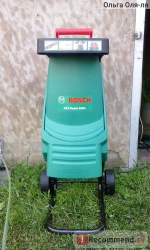 Садовый измельчитель BOSCH AXT Rapid 2000 фото