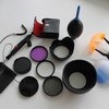 Aliexpress 58mm Center Pinch Snap on Front Cap for Lens Filters фото