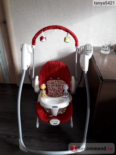 Электрокачели Graco Электрокачели Graco Swing n' Bounce 2 в 1 фото