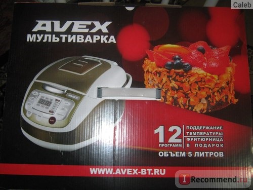 Мультиварка AVEX ML-50 GW фото