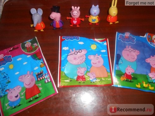  Пакет сюрприз с игрушкой Peppa Pig unpacking bag with surprise toy фото