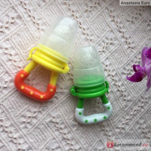 Ниблер Aliexpress Hot Selling New Baby Feeding Tool Fresh Safe Food Feeder For Baby Nipple Weaning Tool Drop Shipping 54 Colors BB-0868 фото