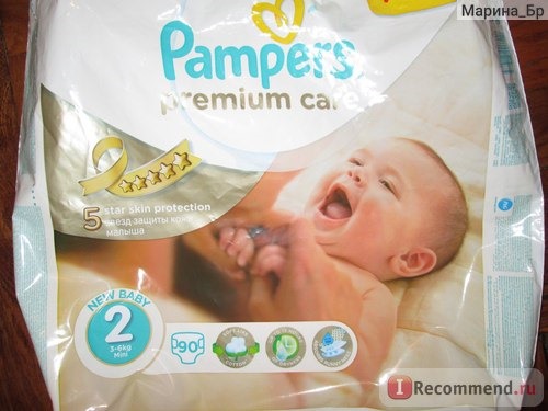 Подгузники Pampers Premium Care фото