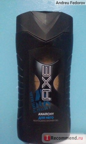 Гель для душа Axe Anarchy для него фото