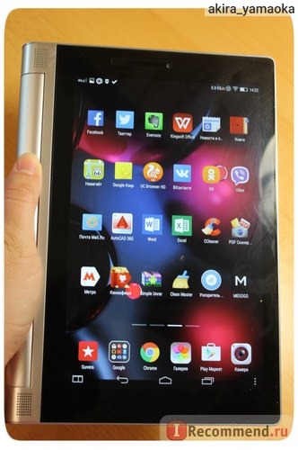 Планшет Lenovo YOGA TABLET 2 8'' фото