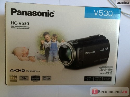 Panasonic HC-V530 фото