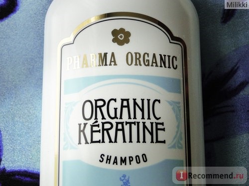 Organic Keratine. Shampooing traitant fortifiant