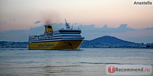 Паром Корсика Сардиния / Mega Express - Corsica Sardinia Ferries фото