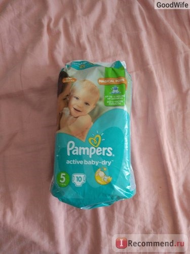 Подгузники Pampers active baby-dry (актив бэби) фото