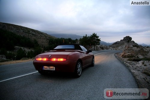 Испания. Сьерра Невада. Alfa Romeo Spider 3.0 1996