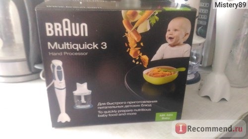 Блендер Braun MR 320 Baby фото