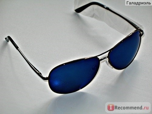 Солнцезащитные очки Ebay Aviator Design Ice Blue Lens Driving Glasses Men Polarized Sport Sunglasses A03 фото