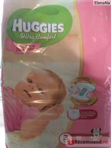 Подгузники Huggies Ultra Comfort Для девочек фото