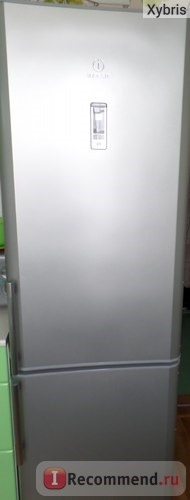 Холодильник с морозильником Indesit BIA 18 NF Y S H Silver фото