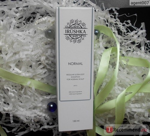 Шампунь IRUSHKA для нормальной кожи головы / REGULAR ULTRA-SOFT SHAMPOO FOR NORMAL SCALP фото