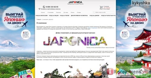 JAPONICA: история создания компании