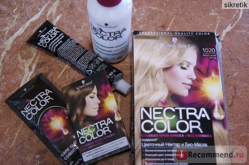 Краска для волос Schwarzkopf Nectra Color без аммиака фото