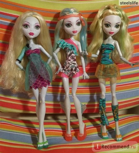 MONSTER HIGH Лагуна Блю: Beach Beasties фото