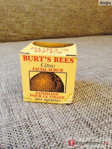 Скраб для лица Burt's Bees Citrus Facial Scrub (Цитрусовый) фото