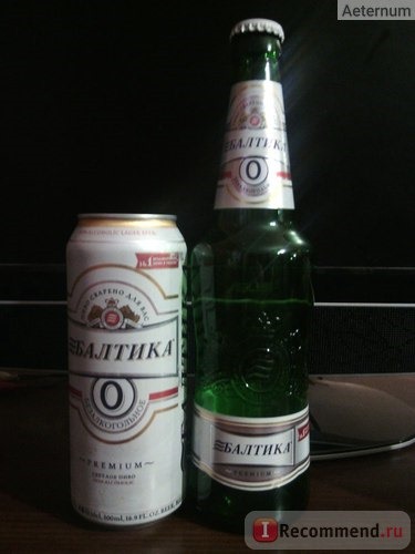 Пиво Балтика безалкогольное фото
