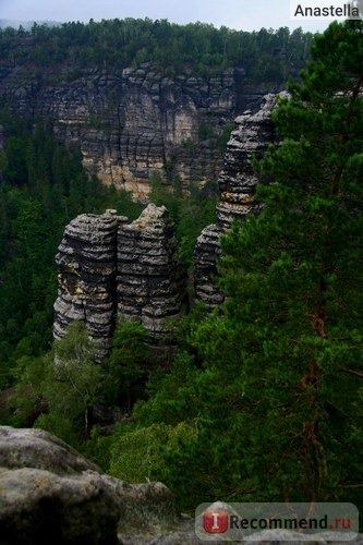 Национальный парк Чешская Швейцария. 