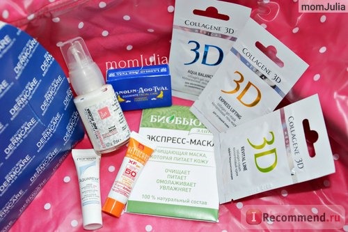 Наполнение Beauty box от Dermcare