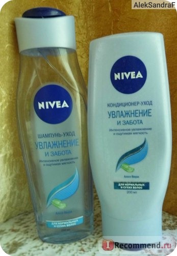 Шампунь NIVEA Увлажнение и забота фото