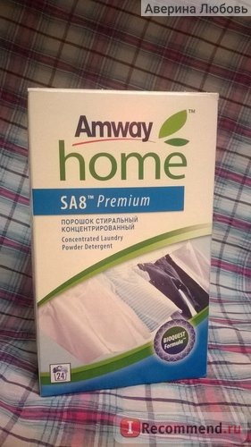 Стиральный порошок Amway SA8 Premium фото