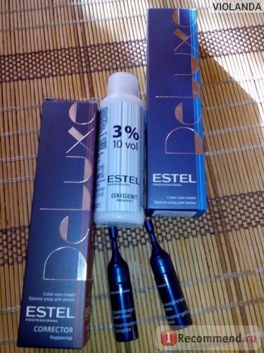 Краска для волос Estel уход de LUXE фото