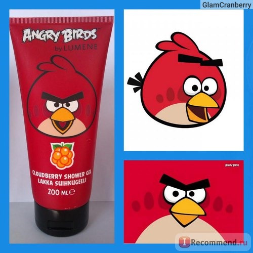 Гель для душа Lumene Angry Birds фото