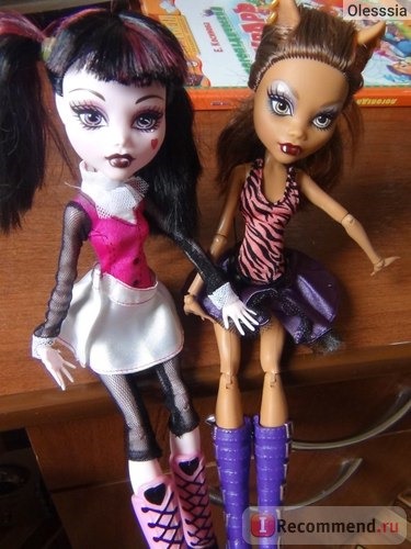 Mattel Monster High Core dolls Draculaura / Дракулаура (серия 