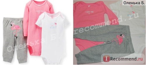 Одежда для младенцев и детей www.carters.com фото