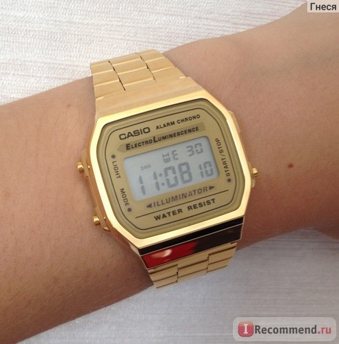 Наручные часы Casio A168WG-9W фото