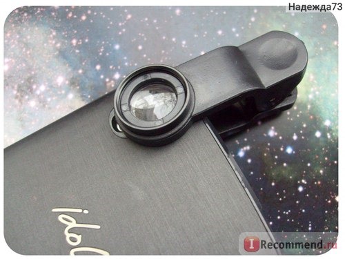 Объектив Aliexpress 3 In 1 Universal Clip Mobile Phone Lens Fish Eye + Macro + Wide Angle фото