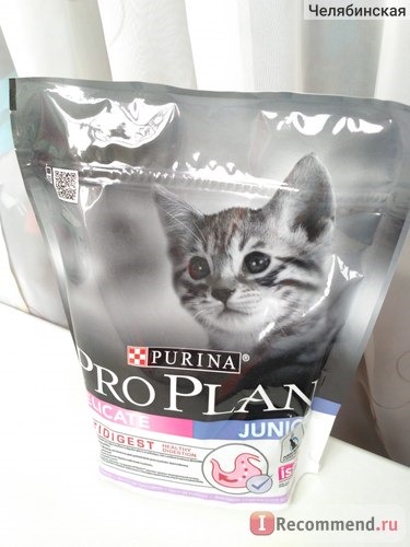 Корм для кошек Purina PRO PLAN Junior Delicate / сухой корм для котят с индейкой и рисом фото