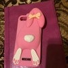 Чехол для мобильного телефона Aliexpress Luxury Fashion Cartoon 3D Moschinoe Bunny case Rabito Rabbit Silicon Case Cover For iPhone 4 4s 5 5s without retail package фото