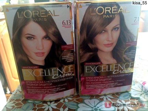 Краска для волос L'OREAL EXCELLENCE Creme Стойкая фото