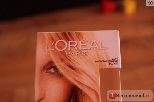 Гель-краска для волос L'Oreal Casting SunKiss (осветляющий гель без аммиака) фото