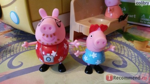 Peppa Pig Family Campervan Трейлер Свинка Пеппа. Набор 