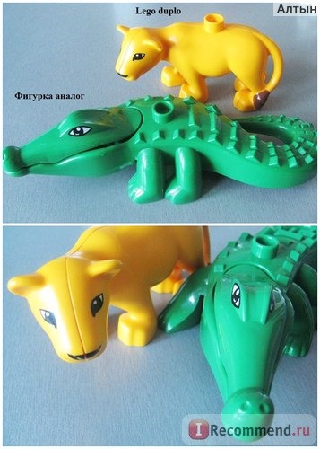 Конструкторы Aliexpress Фигурки животных Big Building Blocks Accessory Animals Crocodile Hippo Giraffe Elephant Sea Lions Octopus Zebra Panda Compatible with Duplo Toys фото