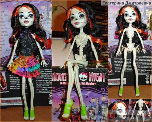 Mattel Monster High Скелита Калаверас Скариж / Skelita Calaveras Scaris фото