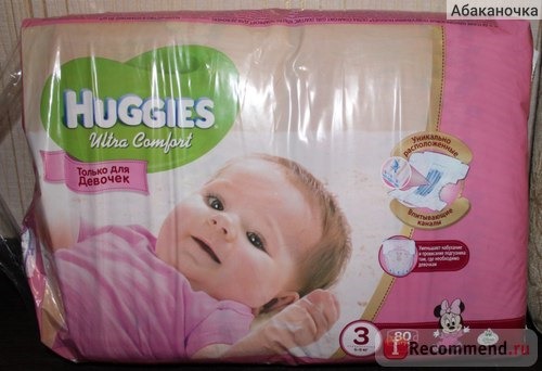 Подгузники Huggies Ultra Comfort Для девочек фото