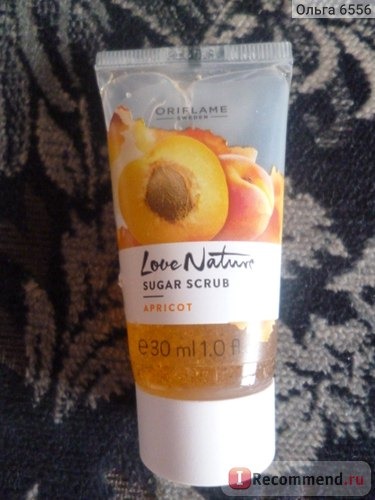 Скраб для лица Oriflame Love Nature Apricot фото